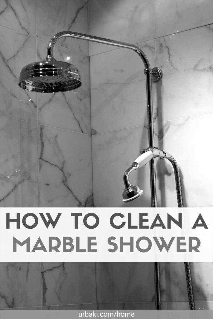 How to Clean a Marble Shower