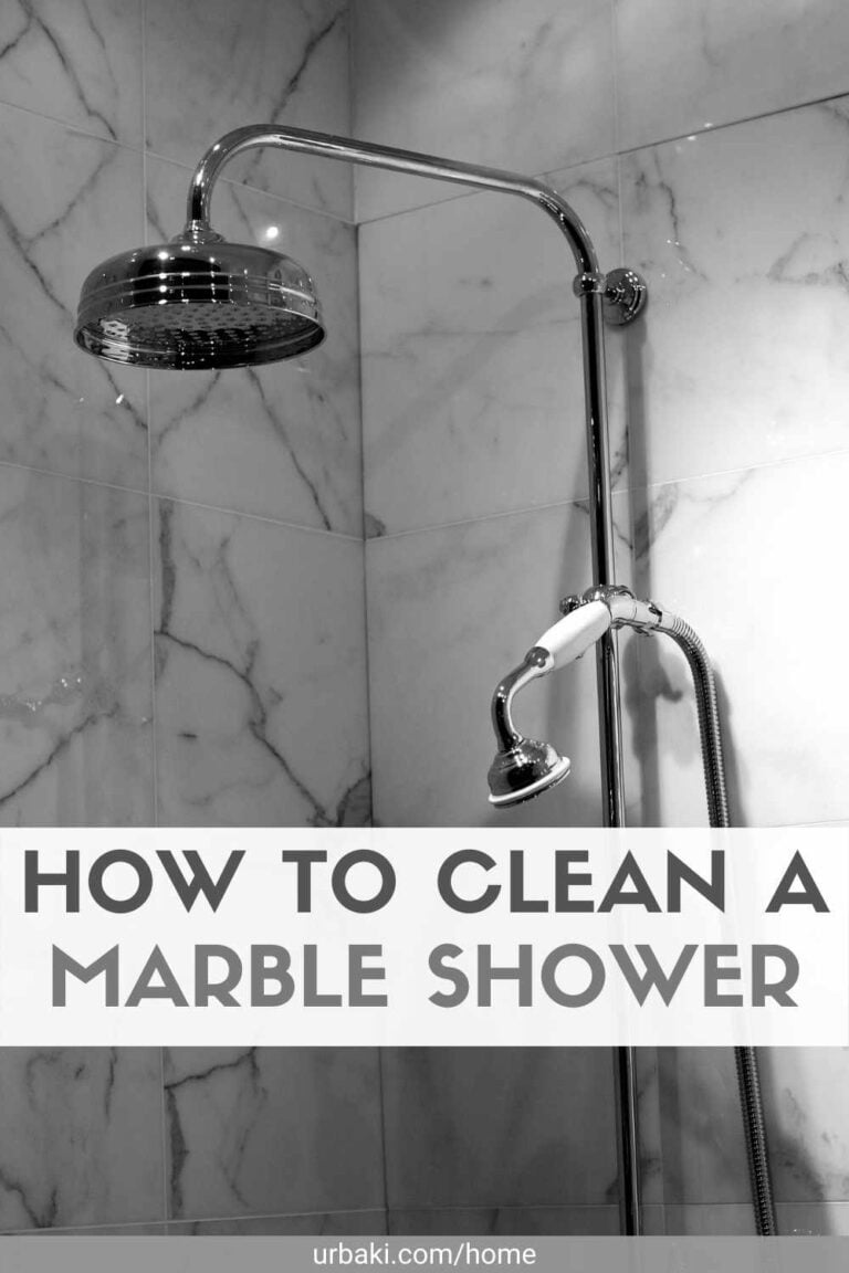 How to Clean a Marble Shower