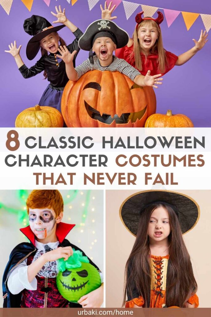 8 Classic Halloween Character Costumes that Never Fail