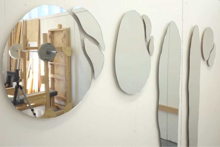 Create Your Own Organic-Style Mirror with this Easy Tutorial
