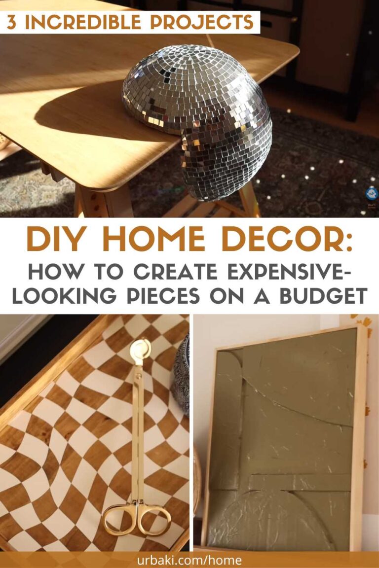 DIY Home Decor How to Create ExpensiveLooking Pieces on a Budget