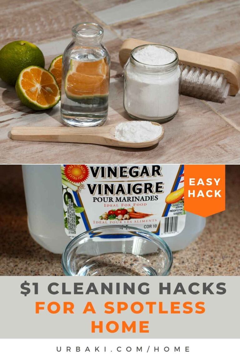 Sparkle on a Shoestring: $1 Cleaning Hacks for a Spotless Home