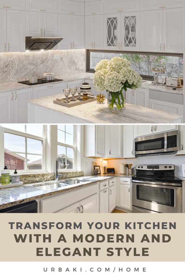 Transform Your Kitchen with a Modern and Elegant Style