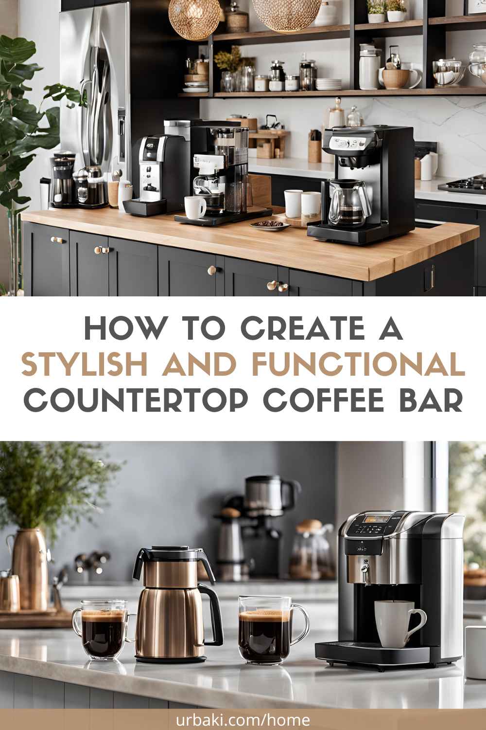 How to Create a Stylish and Functional Countertop Coffee Bar