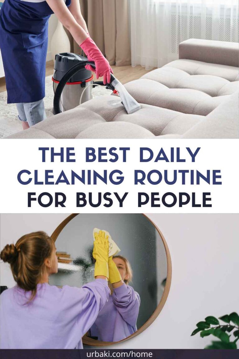 The Best Daily Cleaning Routine for Busy People