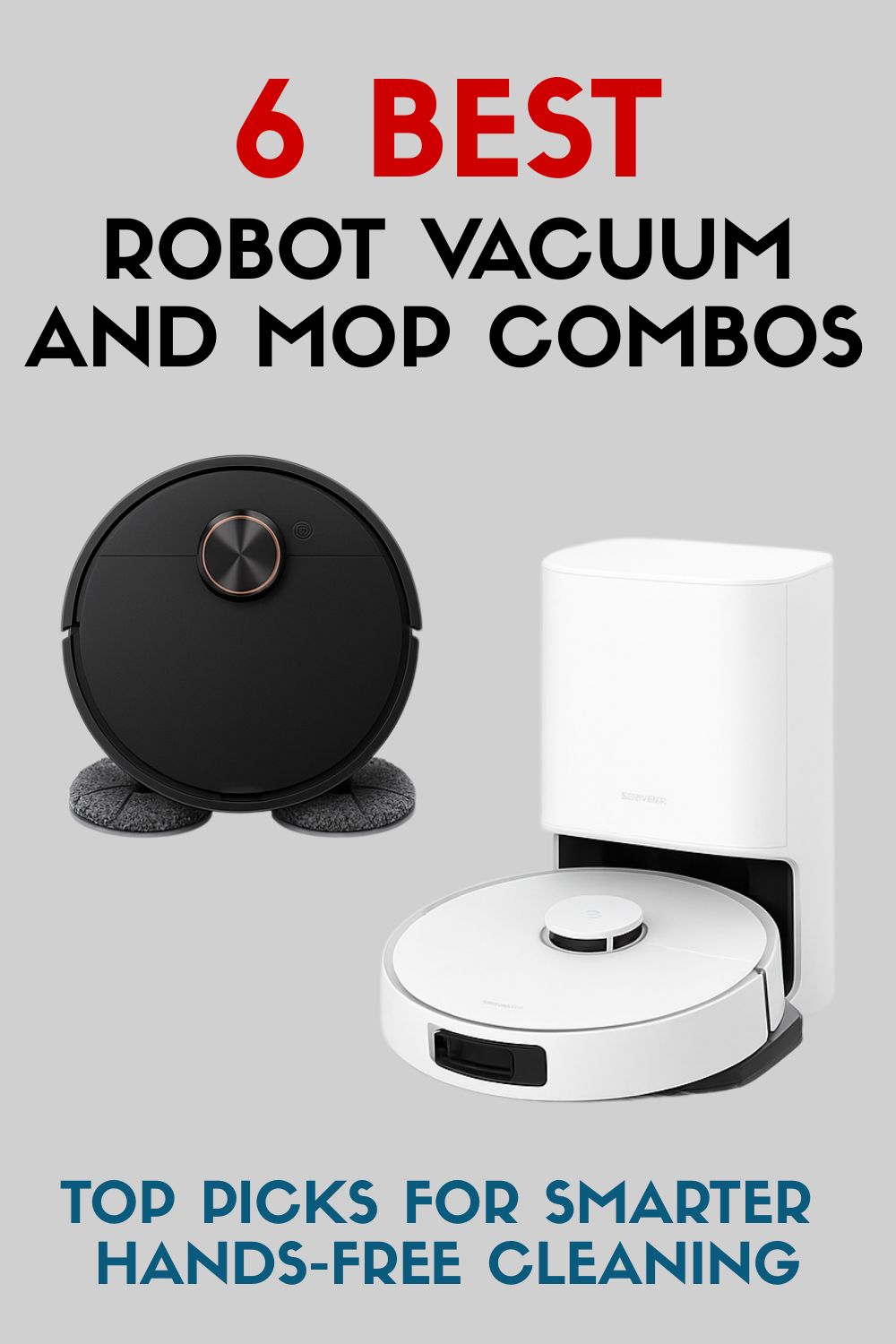 Best Robot Vacuum and Mop Combos with Self-Emptying