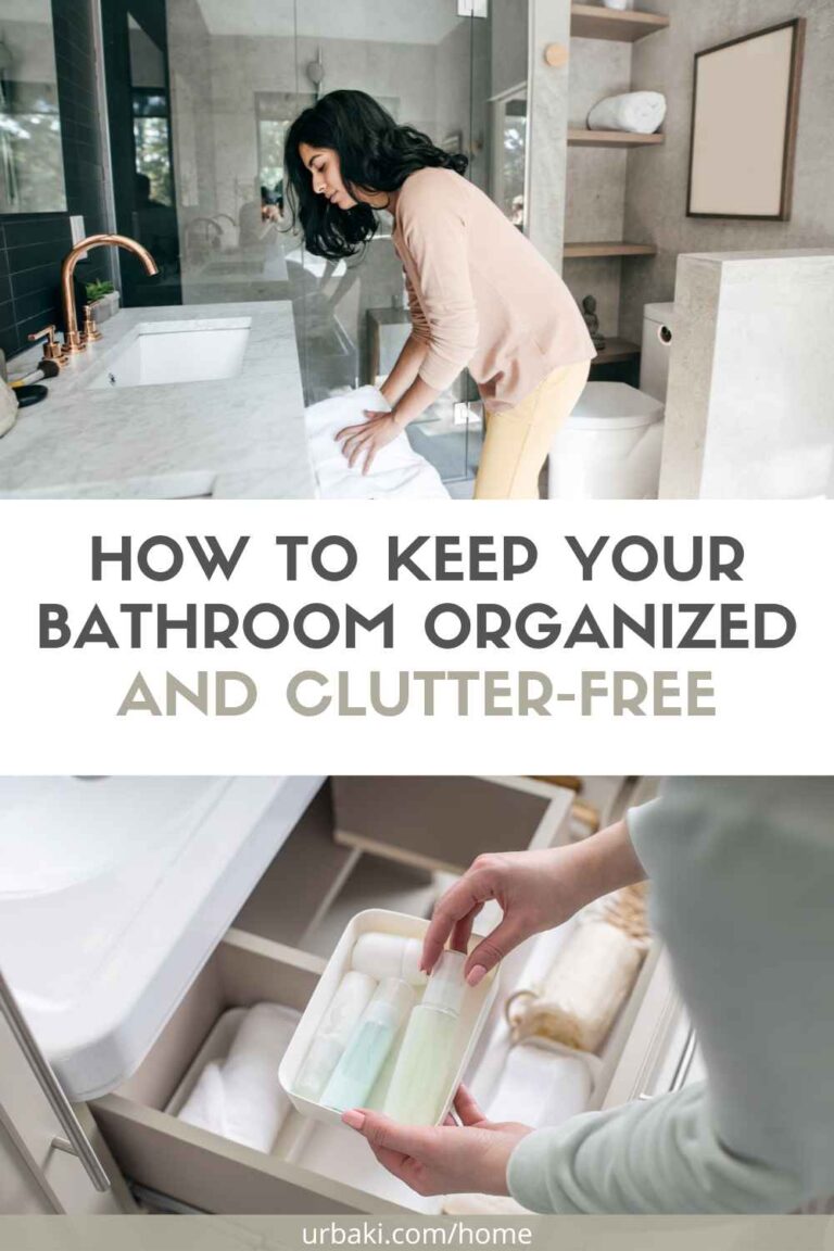 How to Keep Your Bathroom Organized and Clutter-Free
