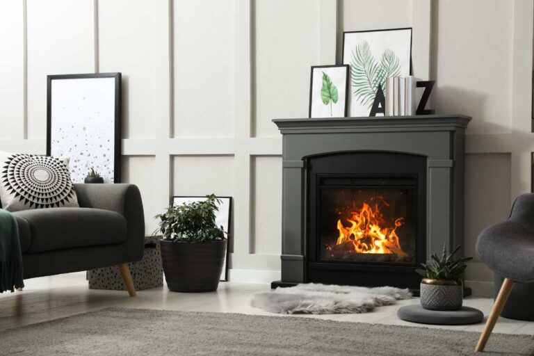Picture of Beautiful Farmhouse Electric Fireplace Ideas
