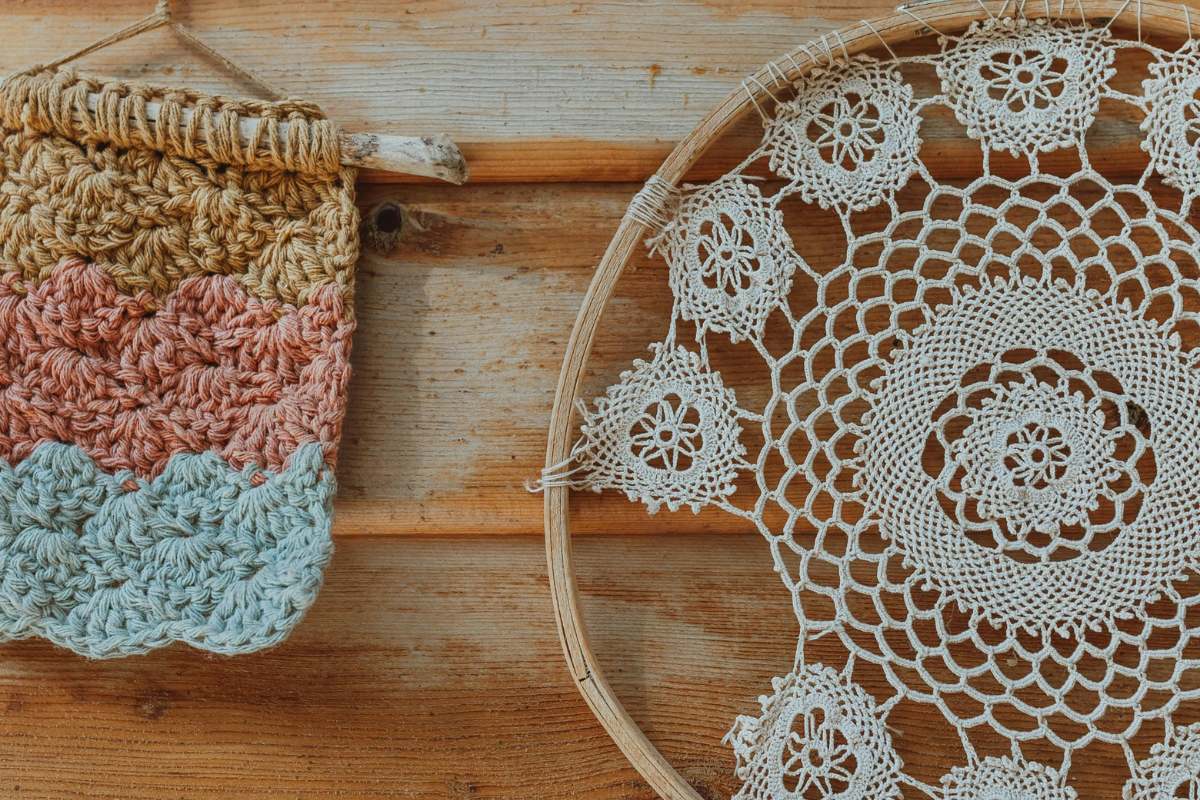 Crochet (or Knit) a Wall Hanging on Purpose
