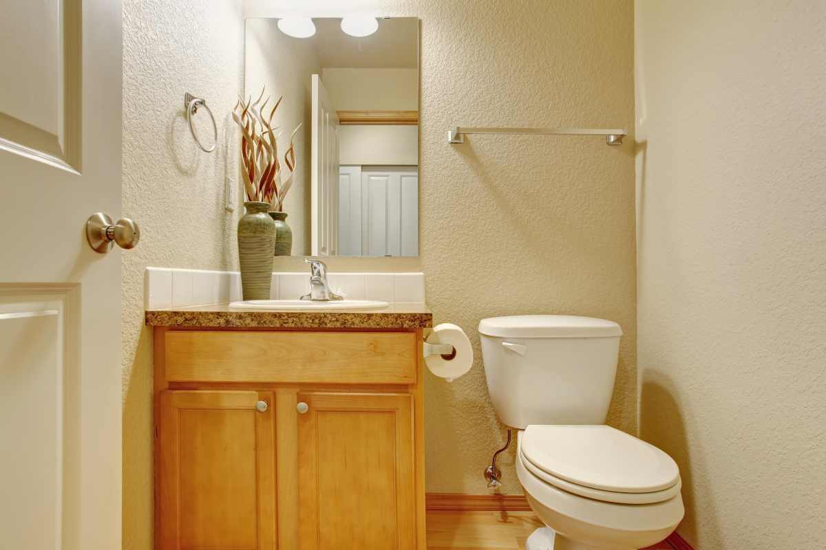 Half Bathroom Ideas: Designer Look Without Reno