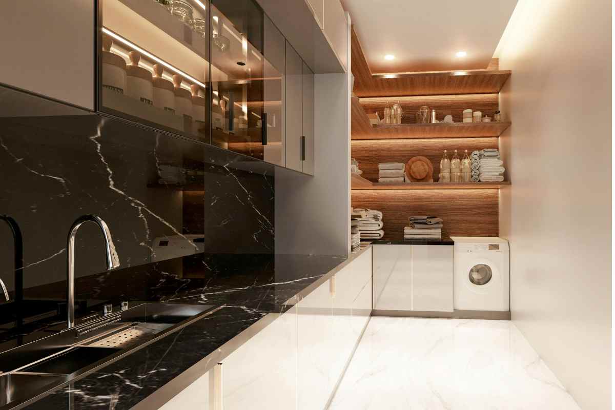Laundry Room Ideas for a Narrow Laundry Room