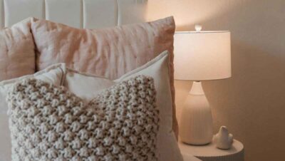 cozy neutral bedroom decor