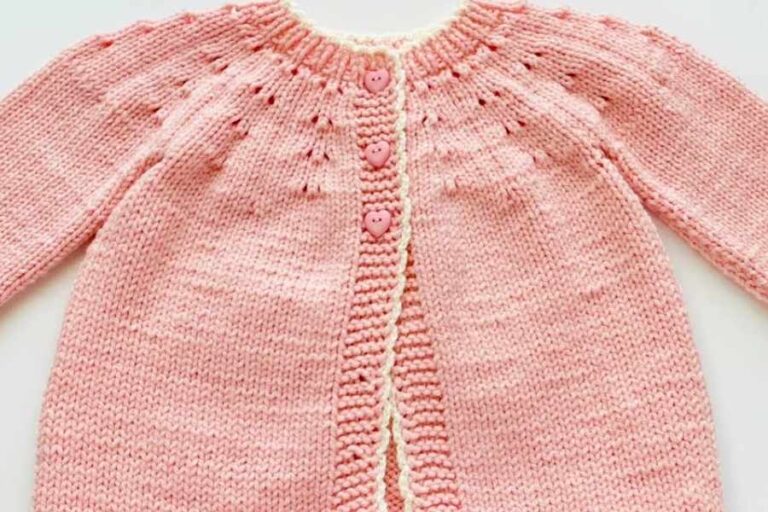 Very Easy! Baby Cardigan Sweater, Coat or Jacket