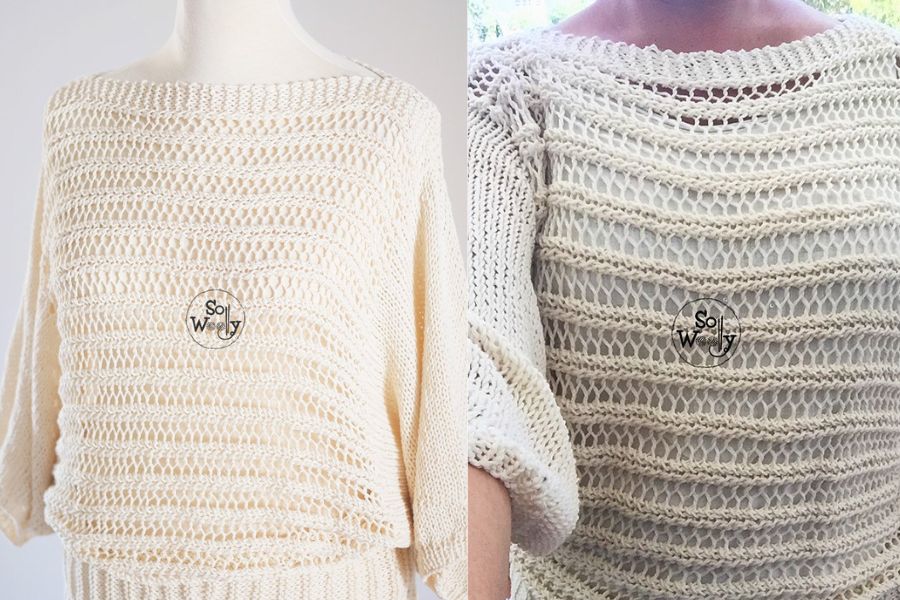 Light Purple Wool Batwing Sweater Set-Up