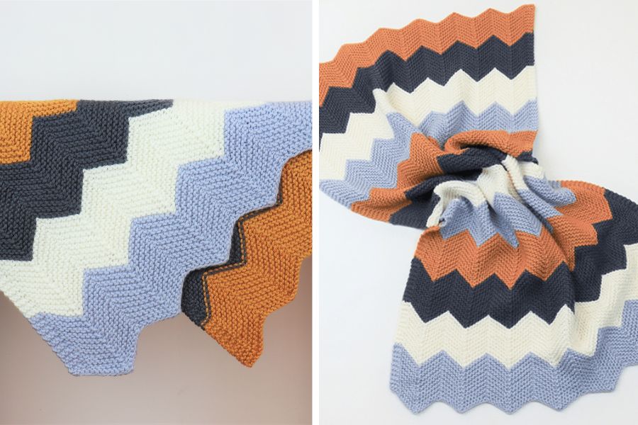 Very Cute Make This Easy Knit Baby Blanket