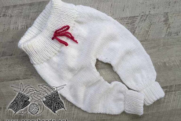 So Cute! Learn to Knit these Baby Pants