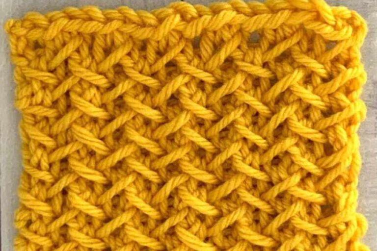 So Easy! How to Knit the Herringbone Stitch