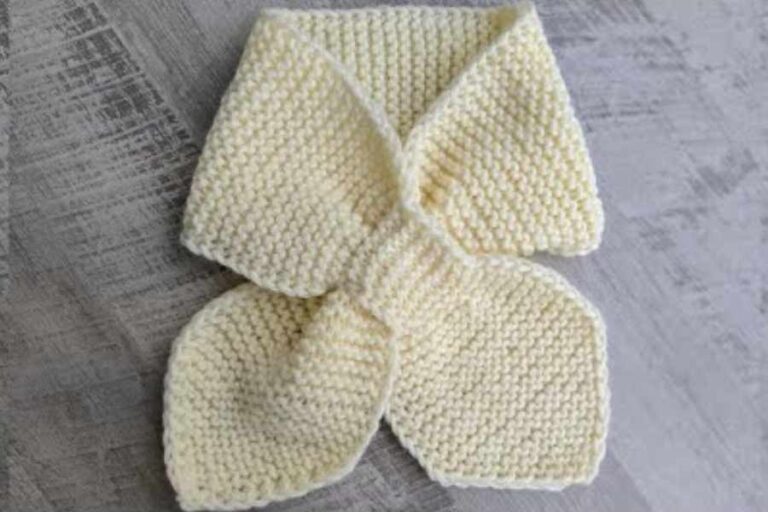 Simple Cozy Wool Blend Knit Winter Scarf