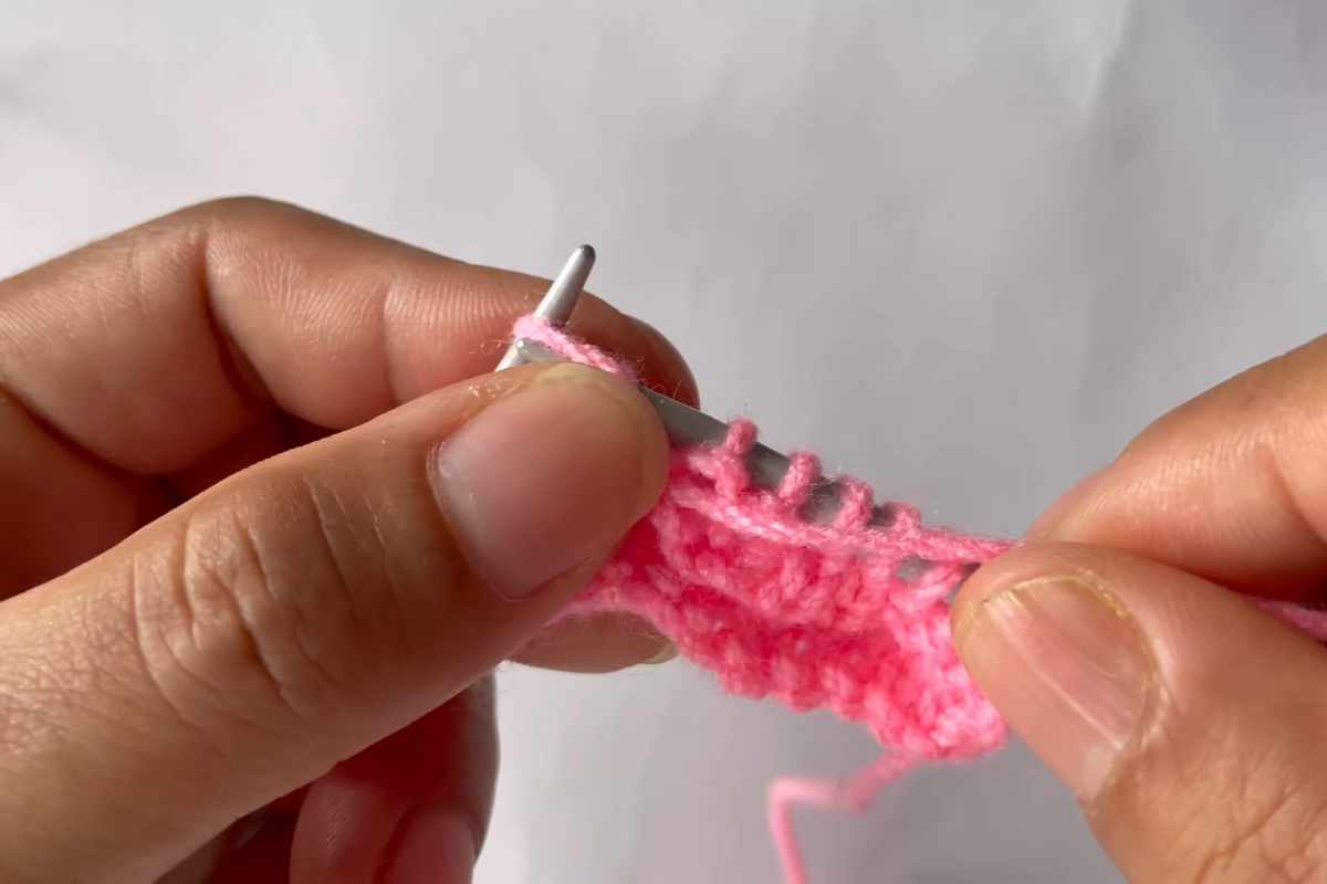 Spring Stitch Easy & Beautiful Knitting Stitch That Blooms with Texture