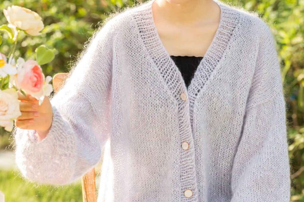 Knit a Mohair Cardigan_ Easy Kite Dream Tutorial