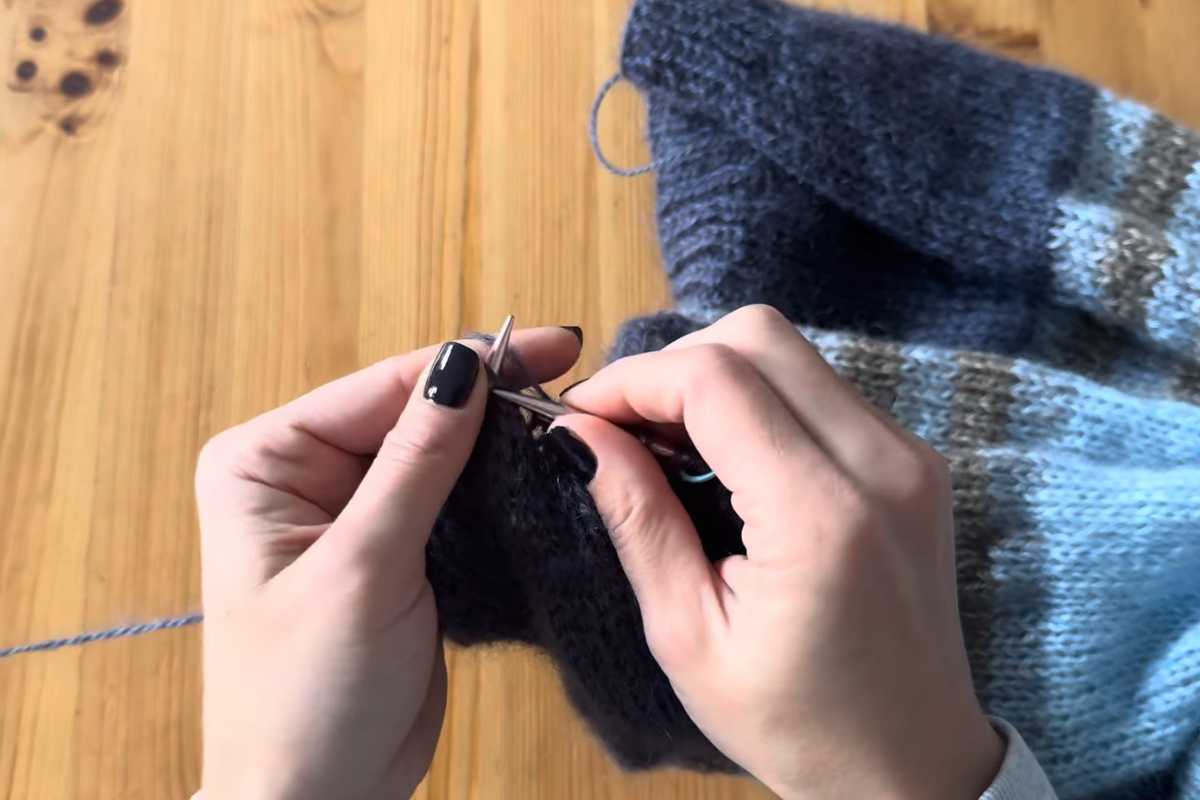Drop Shoulder Sweater Knitting Pattern: Video Guide