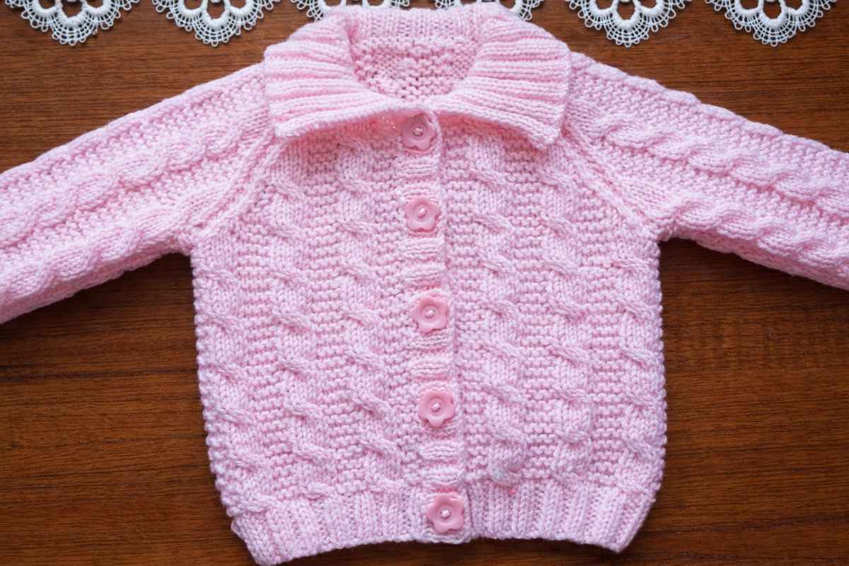 Garter and Cable Jacket