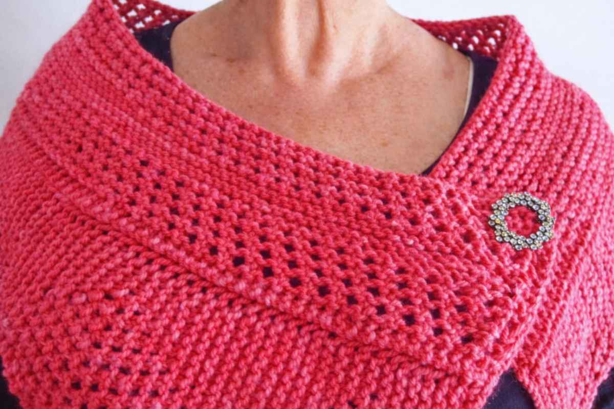 Diamond Edge Shawl