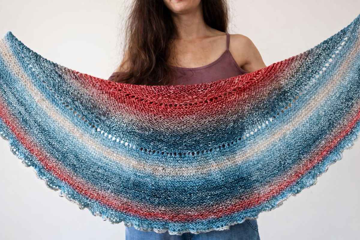 Half Pi Shawl