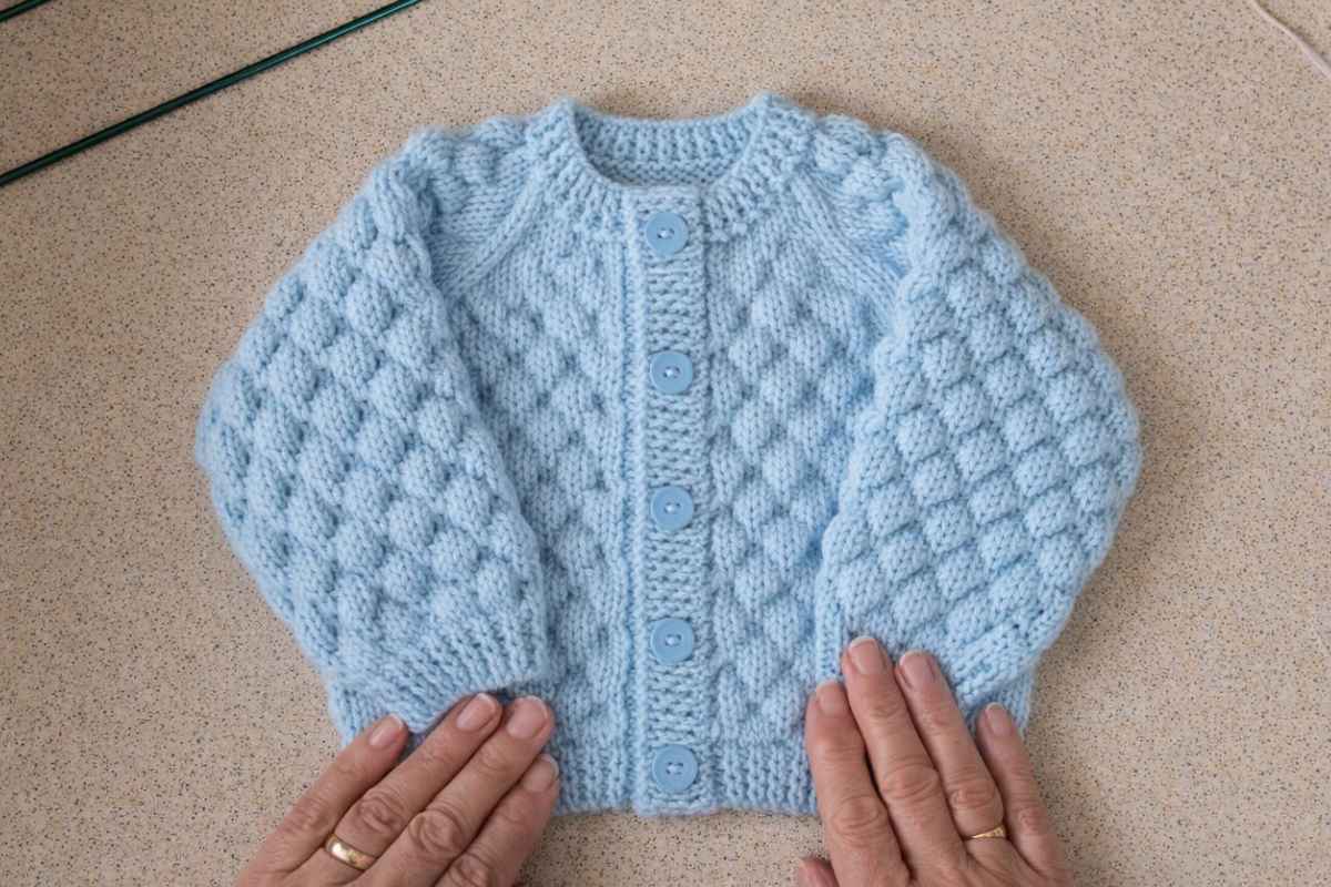 Simple Blackberry Cardigan