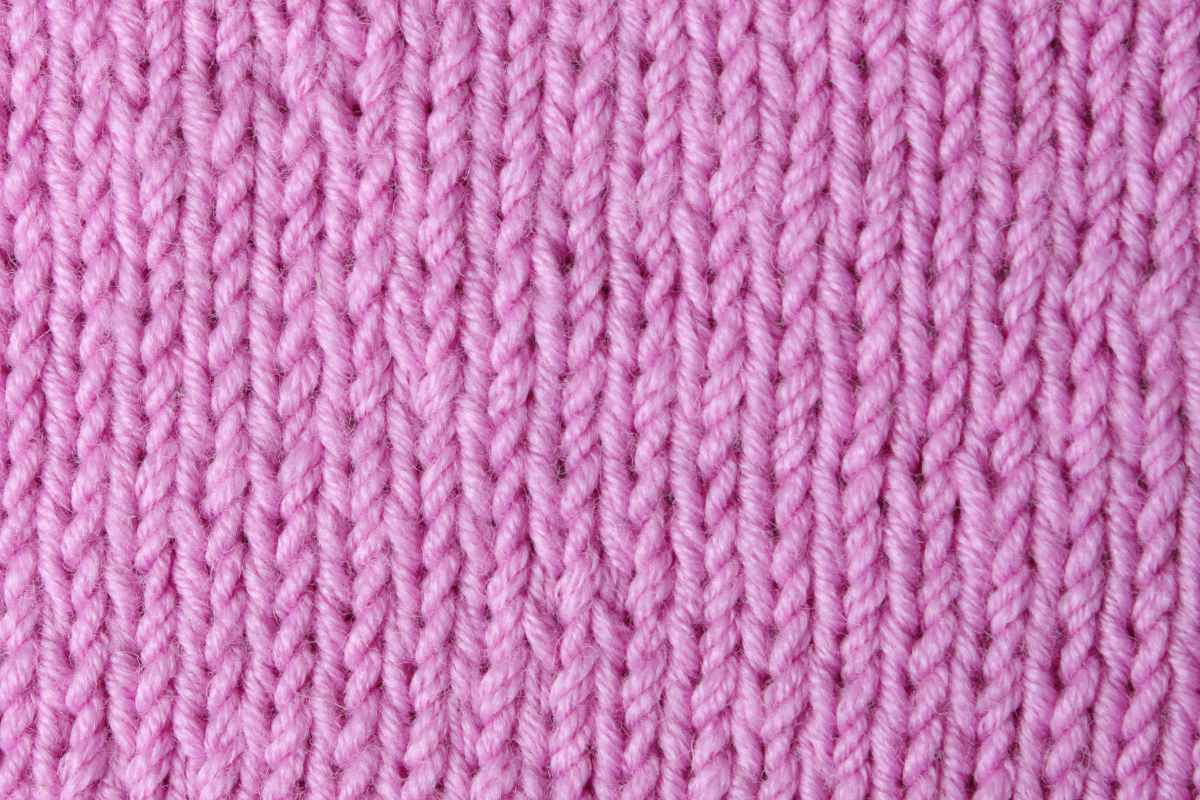 Stockinette Stitch (St st)
