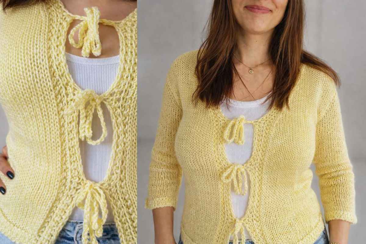 Chic Tie-Front Cardigan