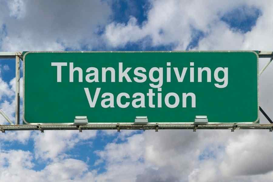 best travel destinations over thanksgiving
