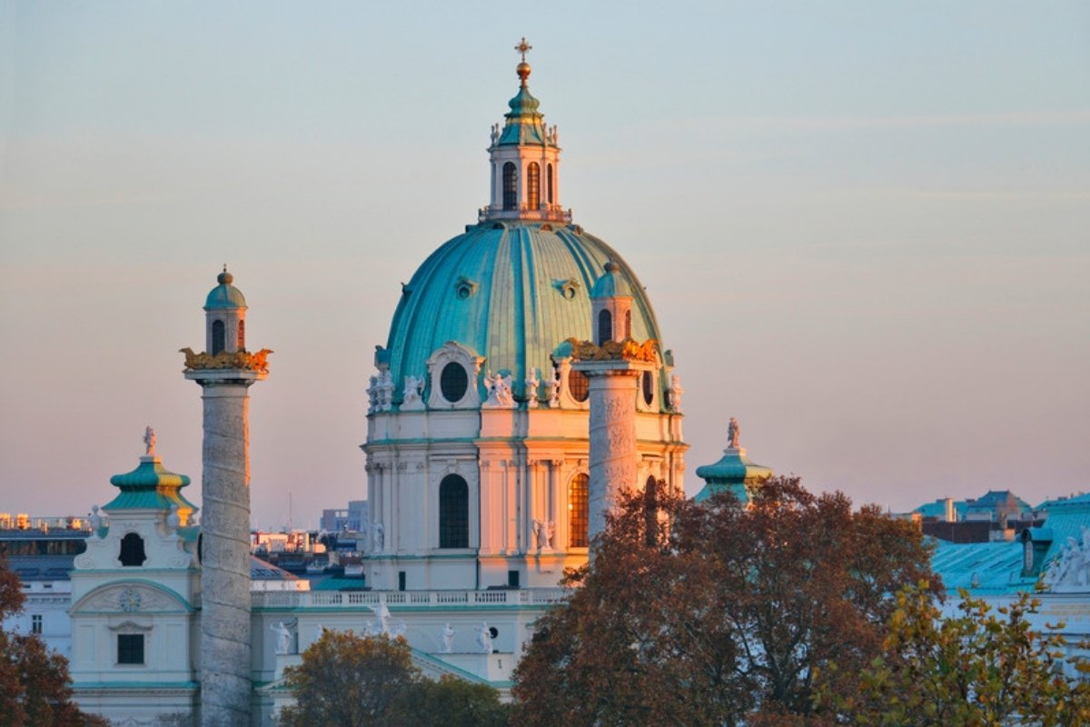 Karlskirche (St. Charles Church) in Vienna