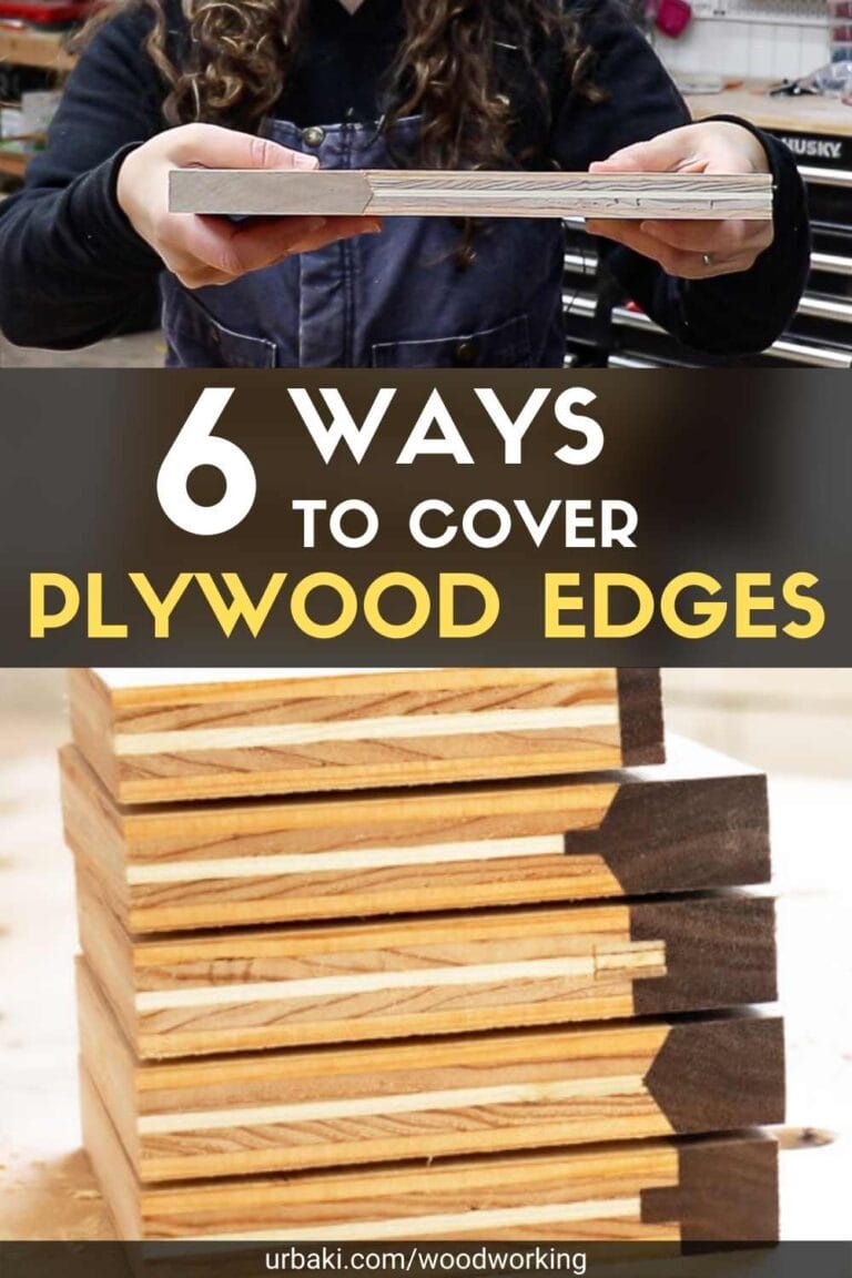 6 Ways to Cover Plywood Edges Urbaki Woodworking