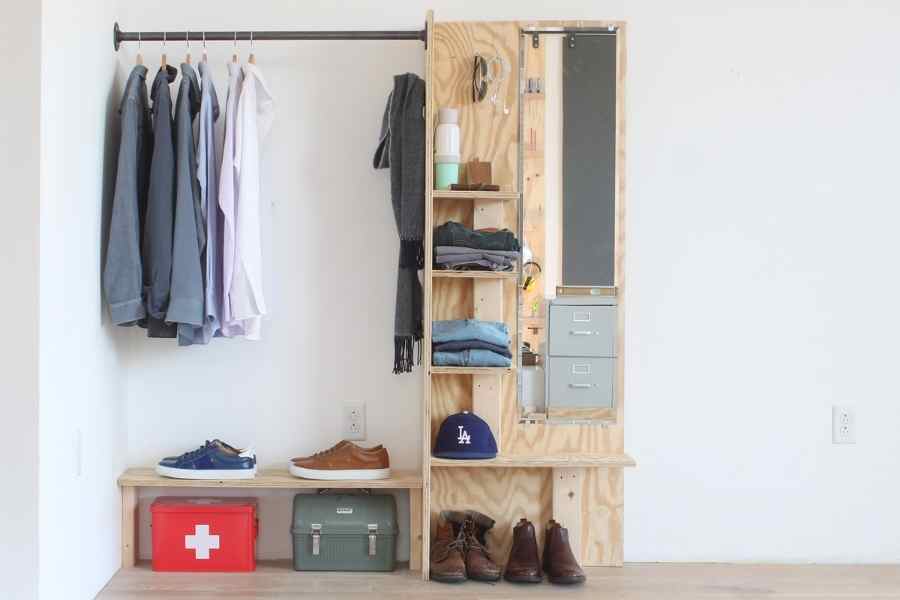 DIY Closet Organizer Urbaki Woodworking